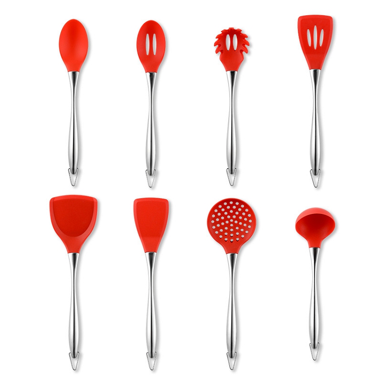 Kitchenware Accessories Cooking Tools Stainless Steel Silicone Kitchen Utensils